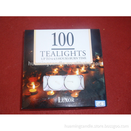 tealight candle making machine packed in box